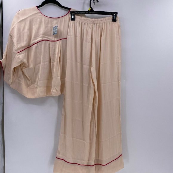 Free People Shine Crop Top & Pants Pajama set XS - Picture 2 of 5